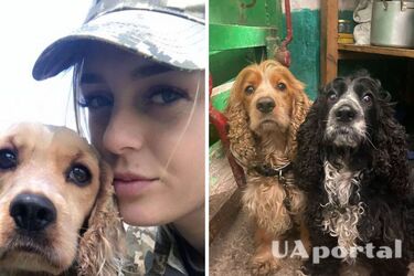 Алина Панина вместе со своими собаками