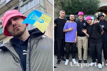 Kalush Orchestra та Шварценеггер сфотографувалися у впізнаваній рожевій панамці (фото)