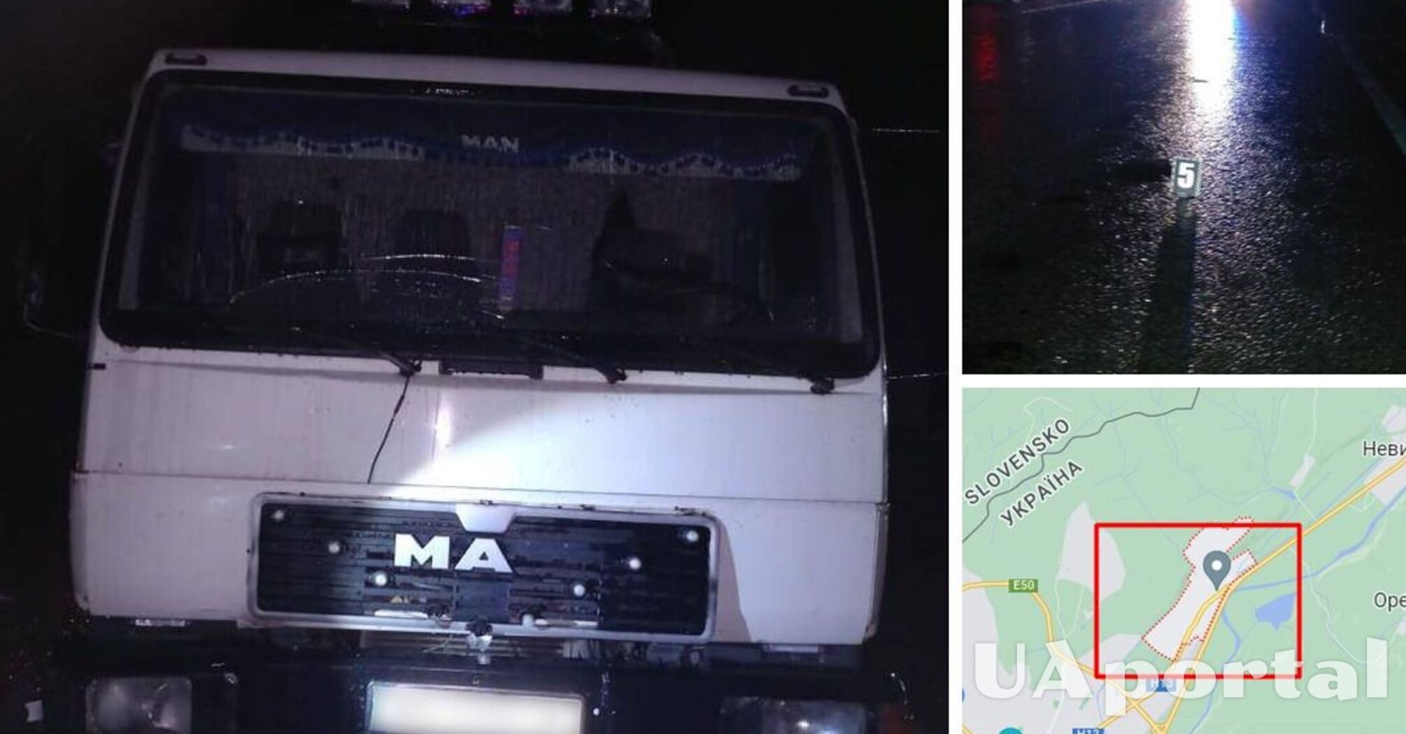 В Закарпатье водитель грузовика сбил пешехода и скрылся: пострадавший погиб (фото)