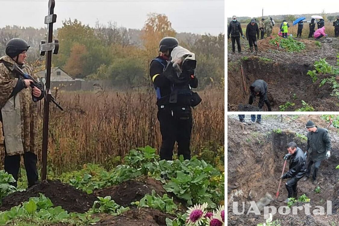 В Харьковской области нашли новое массовое захоронение, уже обнаружили 17 убитых оккупантами людей (фото)