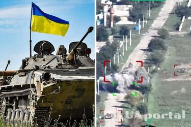 Ukrainian Armed Forces aerial reconnaissance showed unique footage of counter-offensive in the Kherson region (video)