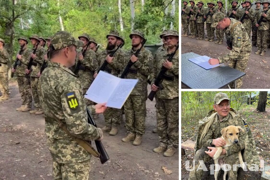 Олег Ляшко пішов служити в ЗСУ та вже склав присягу (відео)