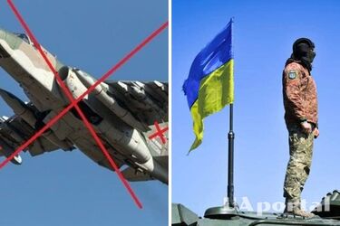ЗСУ на Херсонщині збили штурмовик окупантів СУ-25 та підняли прапор над одним з сіл