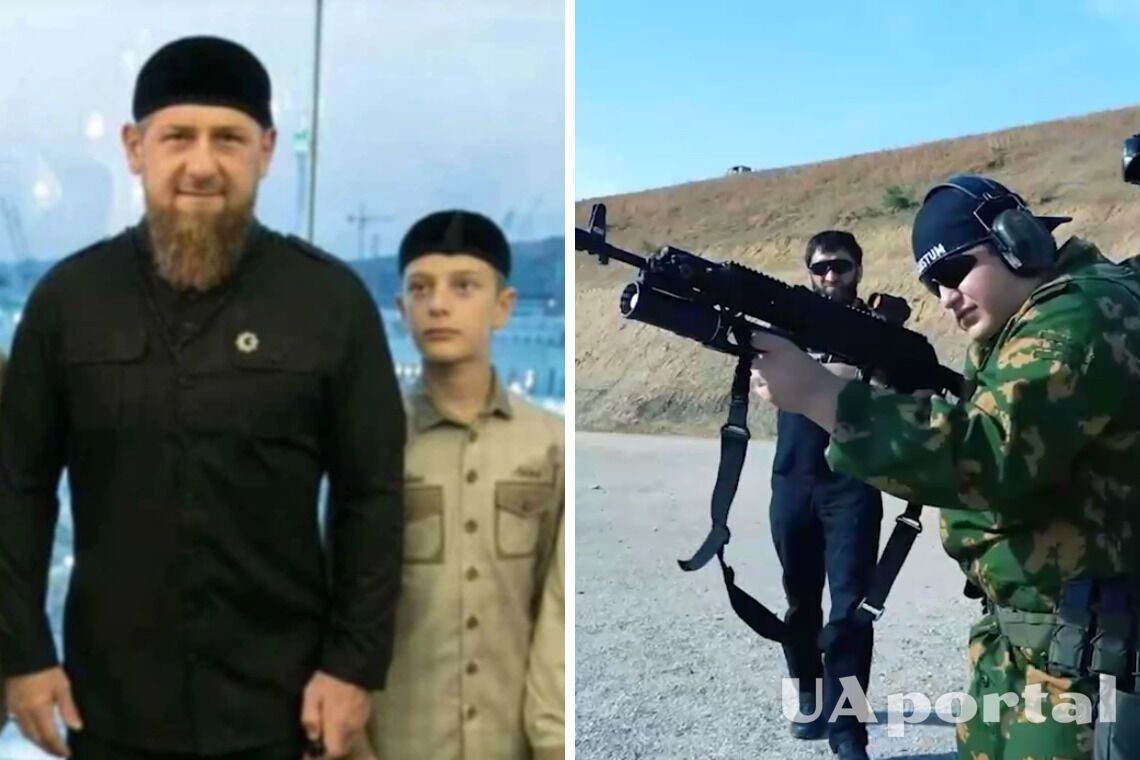 Кадыров отправляет своих троих несовершеннолетних сыновей, которым по 14-16 лет на войну в Украине (видео)