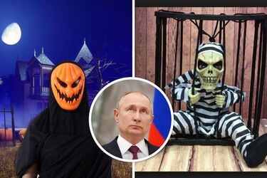 владимир путин и страшная декорация