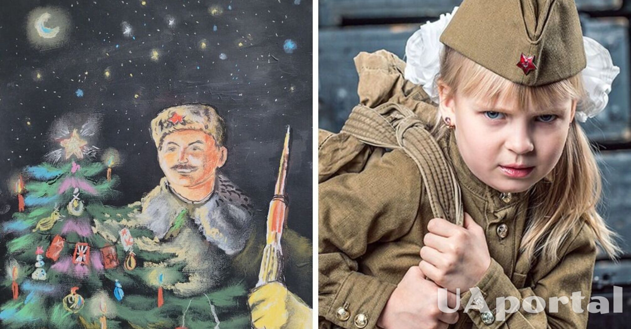 На росії дітям даруватимуть солдатську кашу та пілотку замість новорічного подарунку