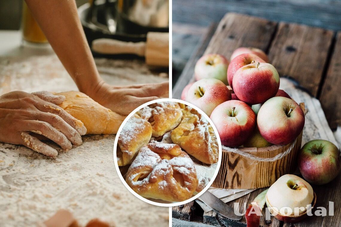 Конвертики с яблоками: как быстро приготовить полезный десерт к чаю
