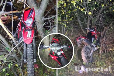 Смертельное ДТП в Ривненской области: мотоциклист взлетел в кювет и врезался в дерево (фото)