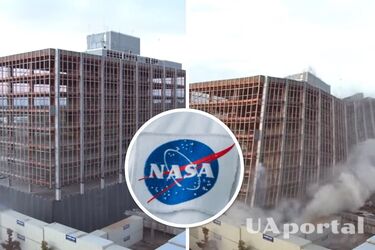 NASA підірвало будівлю своєї штаб-квартири, де проєктували космічні ракети (відео)