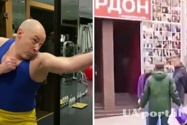 Гордон побився з перехожим (відео)