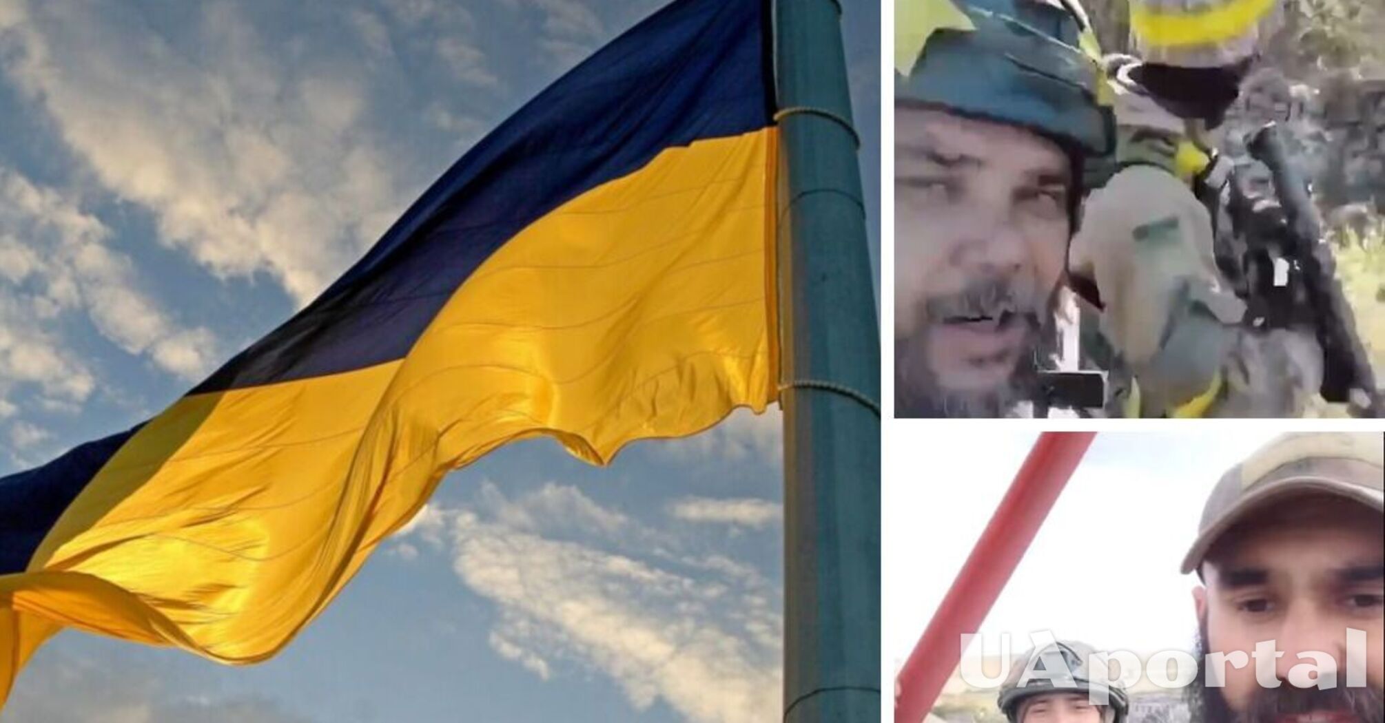 Еще над двумя населенными пунктами в Херсонской области подняли украинские флаги (видео)