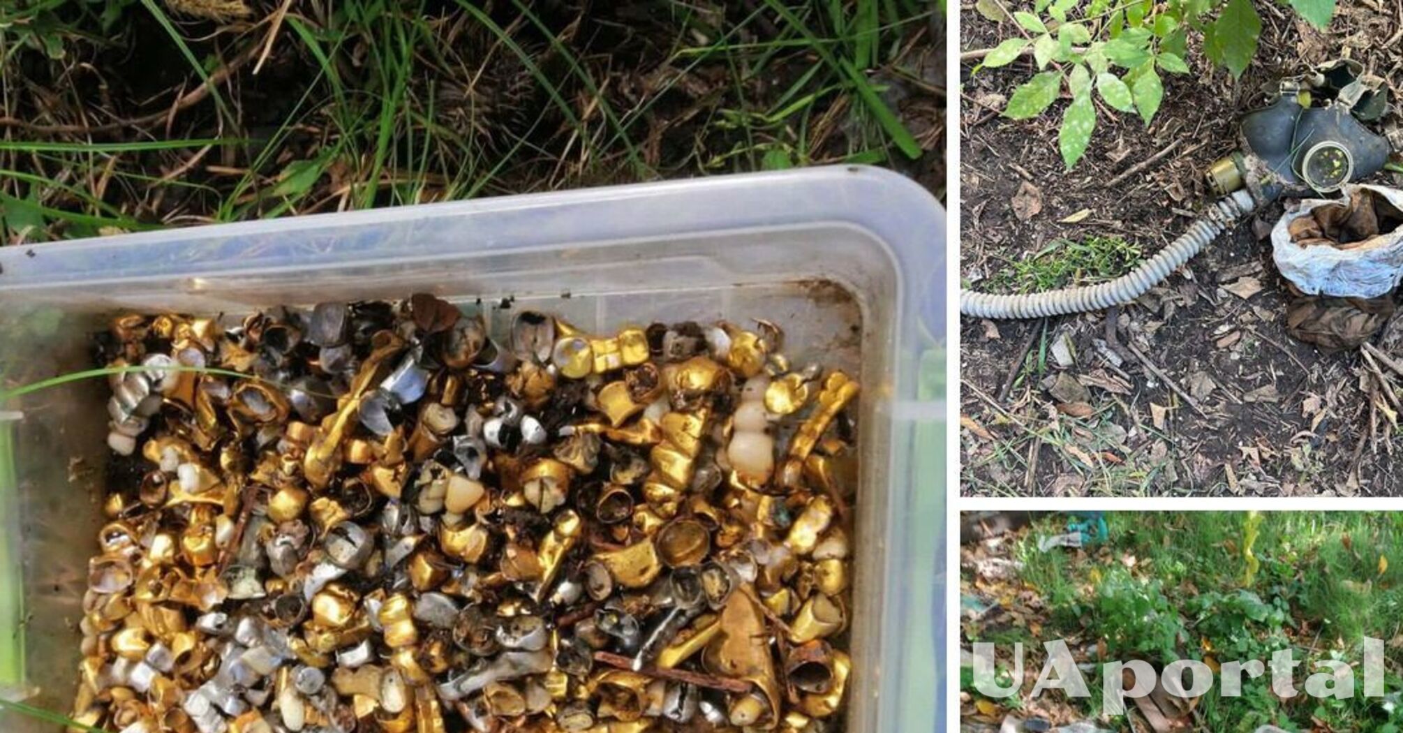 На Харківщині знайшли жахливу катівню і цілий ящик з золотими зубами (відео)