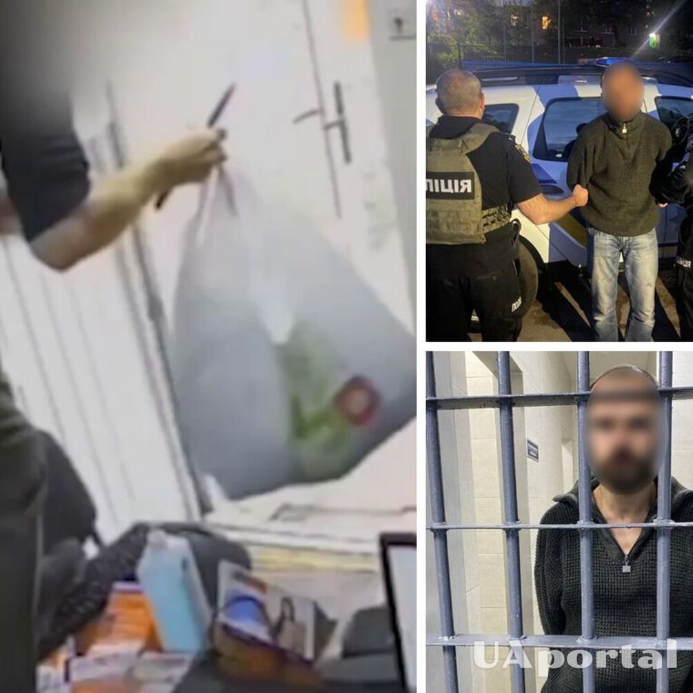 На Київщині затримали зухвалого злочинця-рецидивіста, що напав на двох жінок з ножем (відео)
