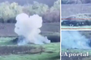 Прямое попадание по скоплению оккупантов