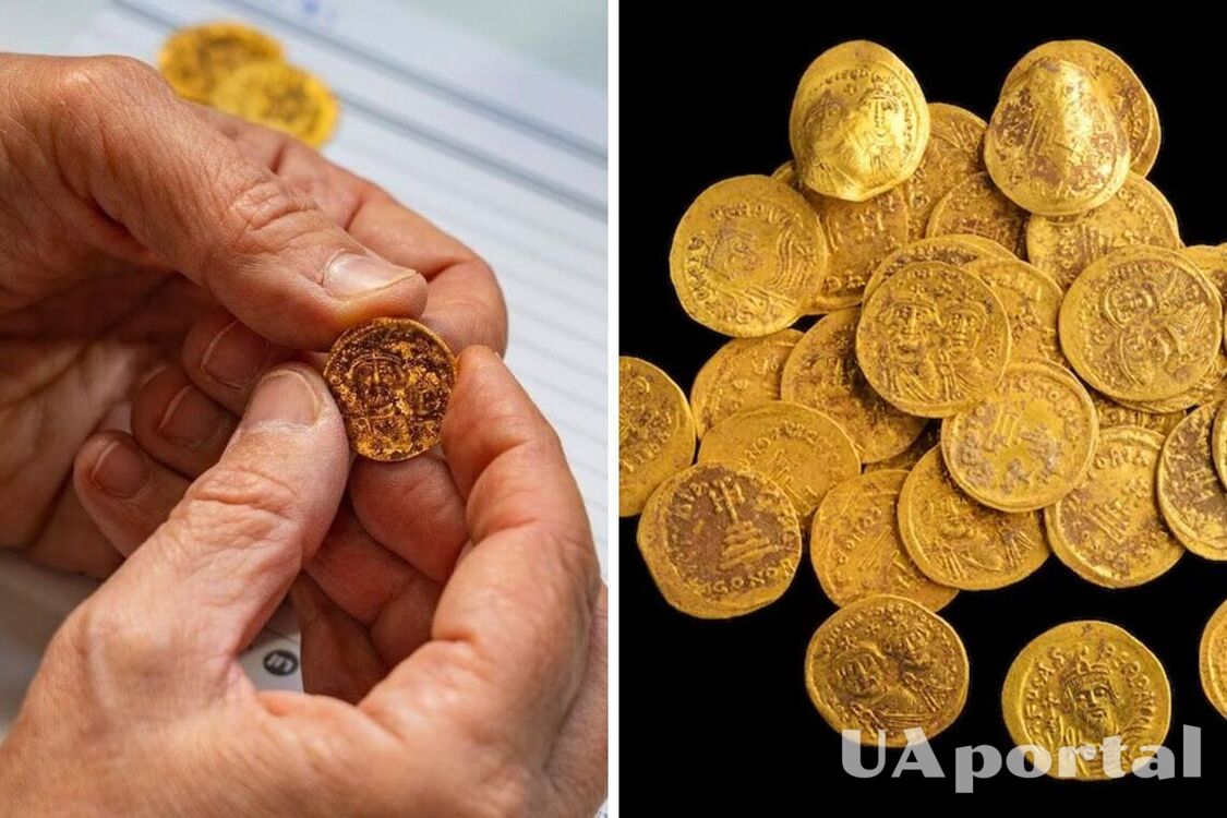 Более четырех десятков высокочистых золотых монет поздней Римской и Византийской империй раскопали в Израиле
