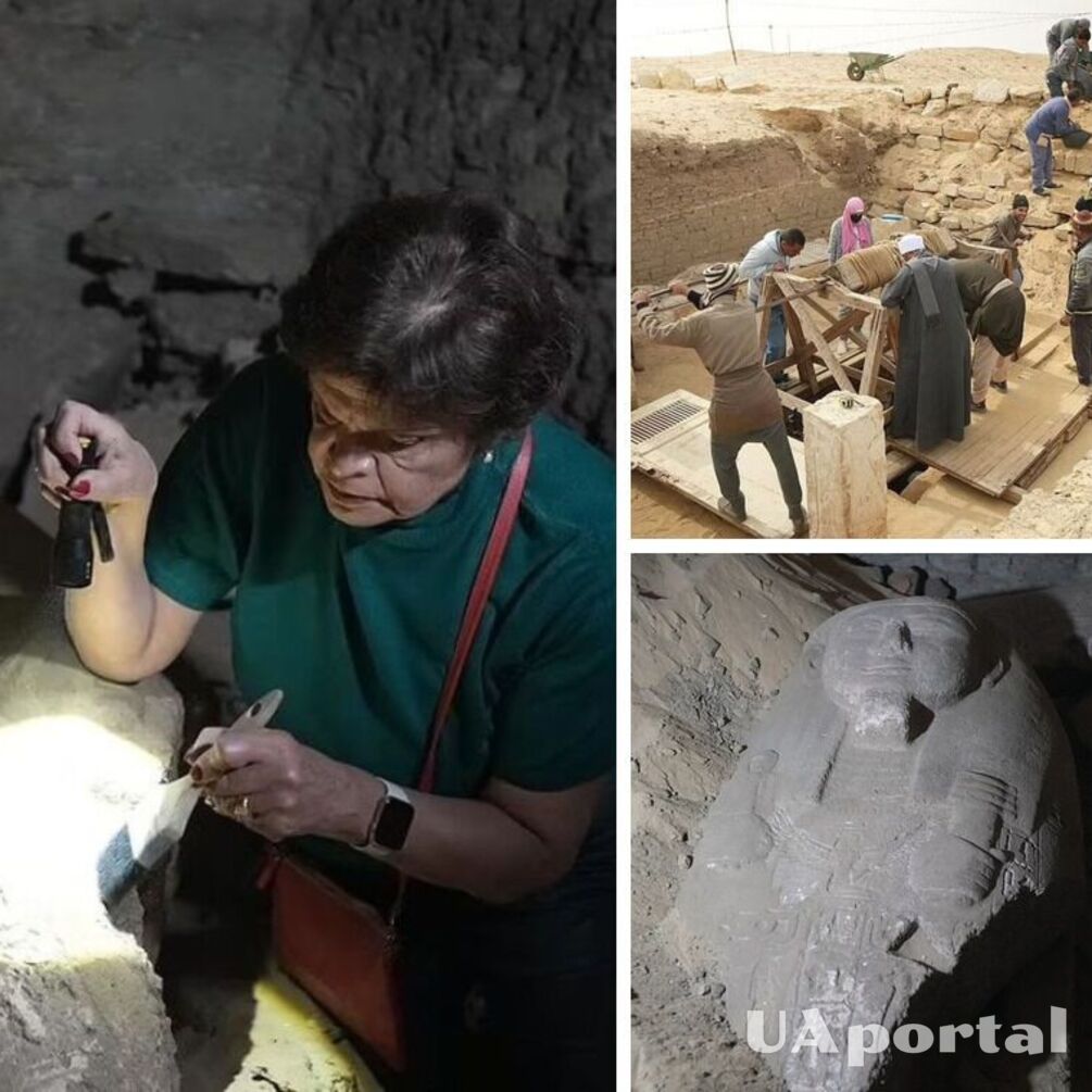 Археологи обнаружили древний саркофаг египетского вельможи из розового гранита (фото)