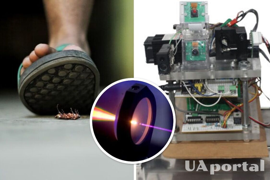 Вчені розробили штучний інтелект для полювання на тарганів лазером
