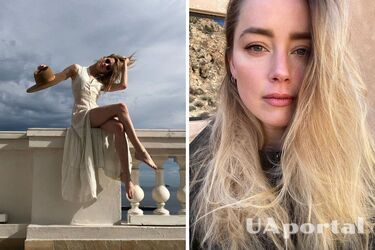 Эмбер Херд появилась в бикини на пляже Испании