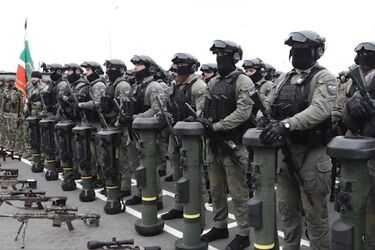 Кадыровцы с использованными ПТРК NLAW и Javelin в Грозном