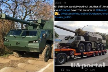 Украина получила еще две Zuzana 2 от Словакии