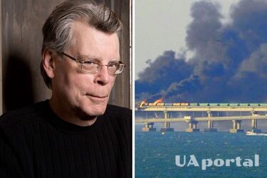 Стівен Кінг жорстко відповів на скиглення росіян з приводу вибуху Кримського мосту