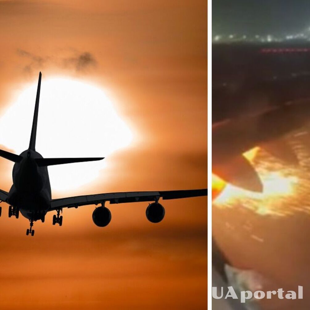 Во время взлета у пассажирского самолета Дели-Бангалор загорелась турбина (видео)