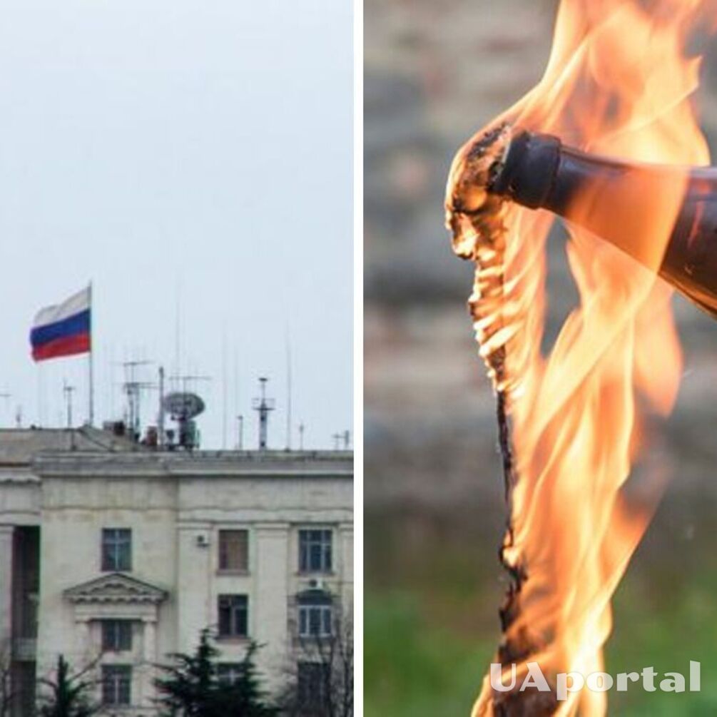 В Луганской области партизаны подожгли штаб, где находились российские мобилизованные (видео)