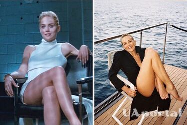 Блискуча Шерон Стоун