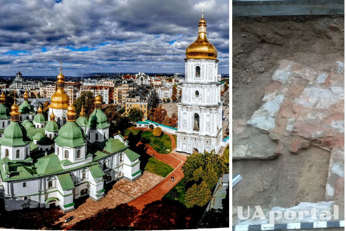 Біля мурів Софії Київської археологи виявили несподівану знахідку (фото)