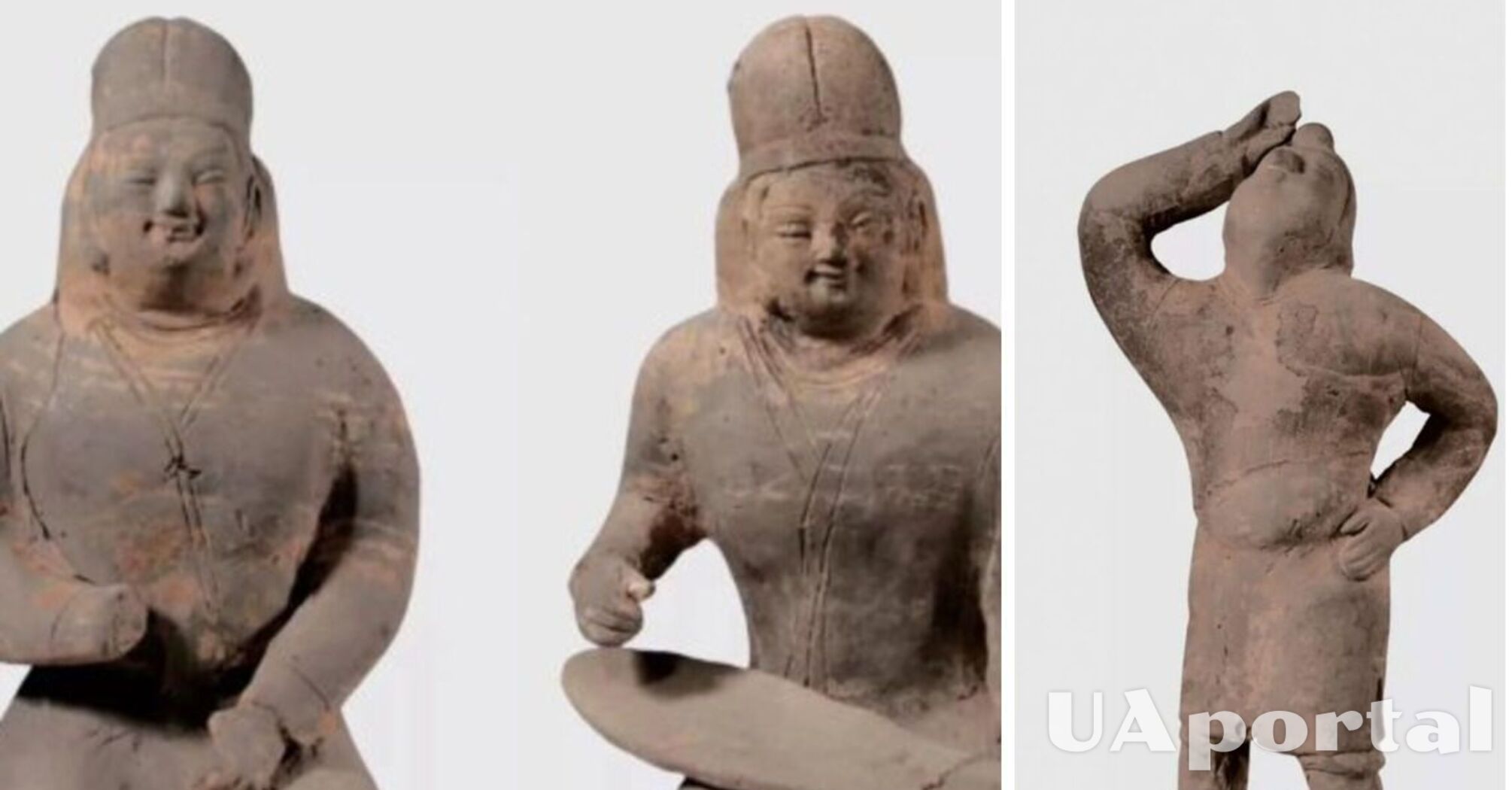 В Китае археологи в Китае во время раскопок гробницы обнаружили большую группу терракотовых артистов возрастом 1500 лет (фото)