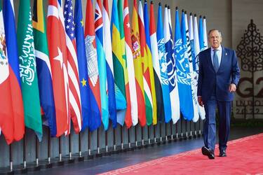 Сергей Лавров на G20