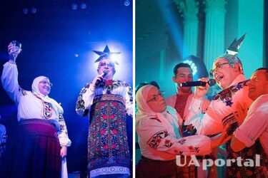 'Такие красивые цемки': поцелуй 'мамы' Сердючки и Данилка попал на фото