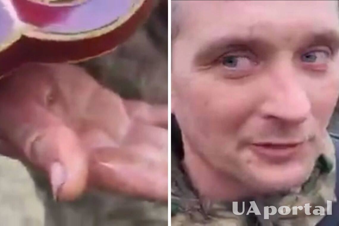 Икона замироточила в руках русского солдата 