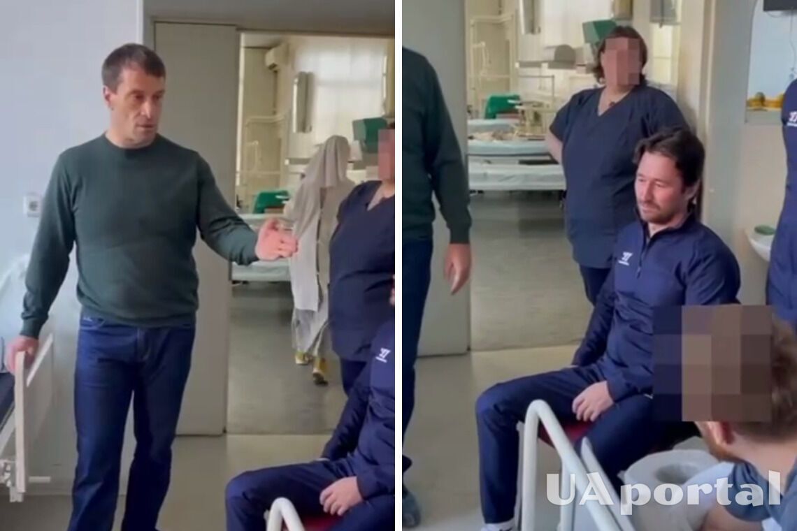 Российский политик Эдуард Исаков сказал раненому оккупанту, что он сможет бегать без ног