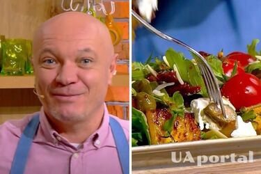 Смачно та просто: Чаба Бакош поділився рецептом салату із запеченого гарбуза
