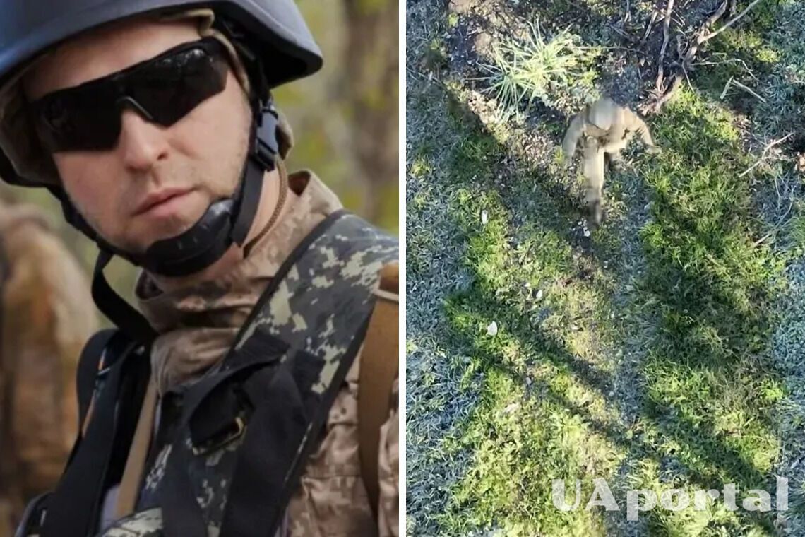 Ukrainian Armed Forces show how mercenary Wagner is being led to surrender by drone (video)