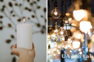 Чим замінити свічку під час відключення світла - альтернативні джерела світла