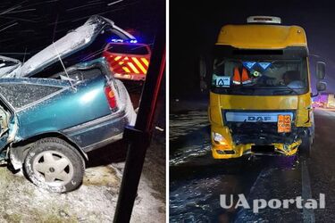 В Ровенской области легковушка протаранила бензовоз: погибли двое юношей (фото)