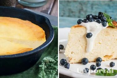 Сирна запіканка на сковорідці