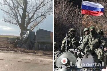 Війна в Україні - російські бойовики потрапили у ДТП біля Мелітополя