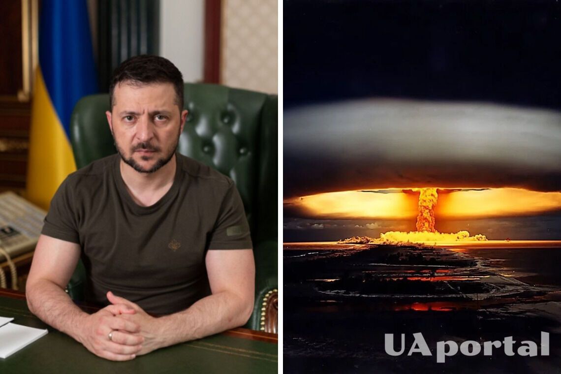 'Я не считаю, что они адекватны': Зеленский – о применении россиянами ядерного оружия