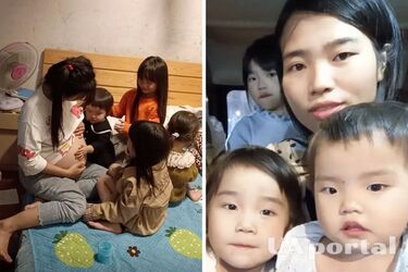 В Китае мужчина расстается с беременной женой