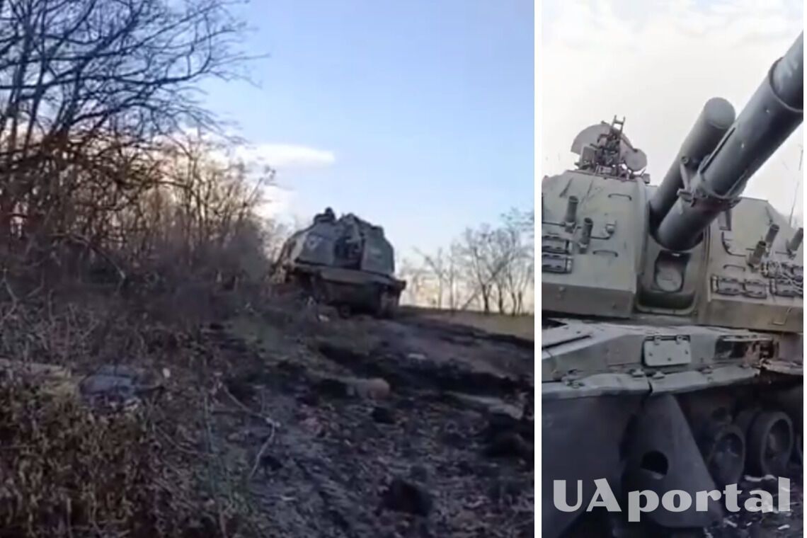 Сожженные позиции третьего армейского корпуса российских войск