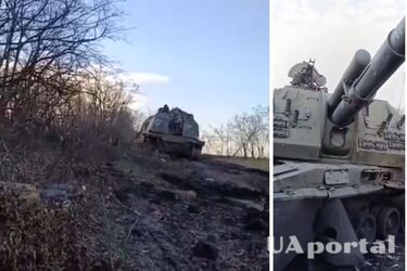 Спалені позиції третього армійського корпусу російських військ