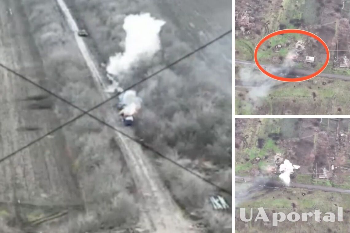 Украинская артиллерия уничтожила очередную партию российской техники - видео