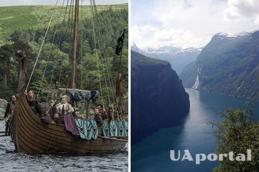 Фьорды - очень живописные морские заливы со скалистыми берегами