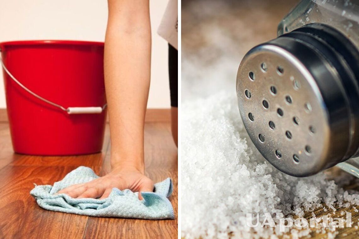 Почему стоит добавить соль в воду для мытья полов – полезный лайфхак