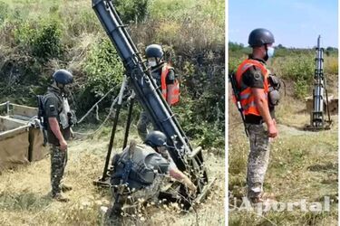 УР-83П для створення проходів в мінних полях