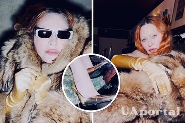 'В настроении любви': Мадонна в меховой шубе выложила эротическое видео с бутылками вина