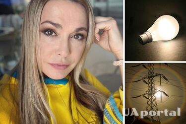 Ольга Сумская во время ударов по энергосистеме Украины